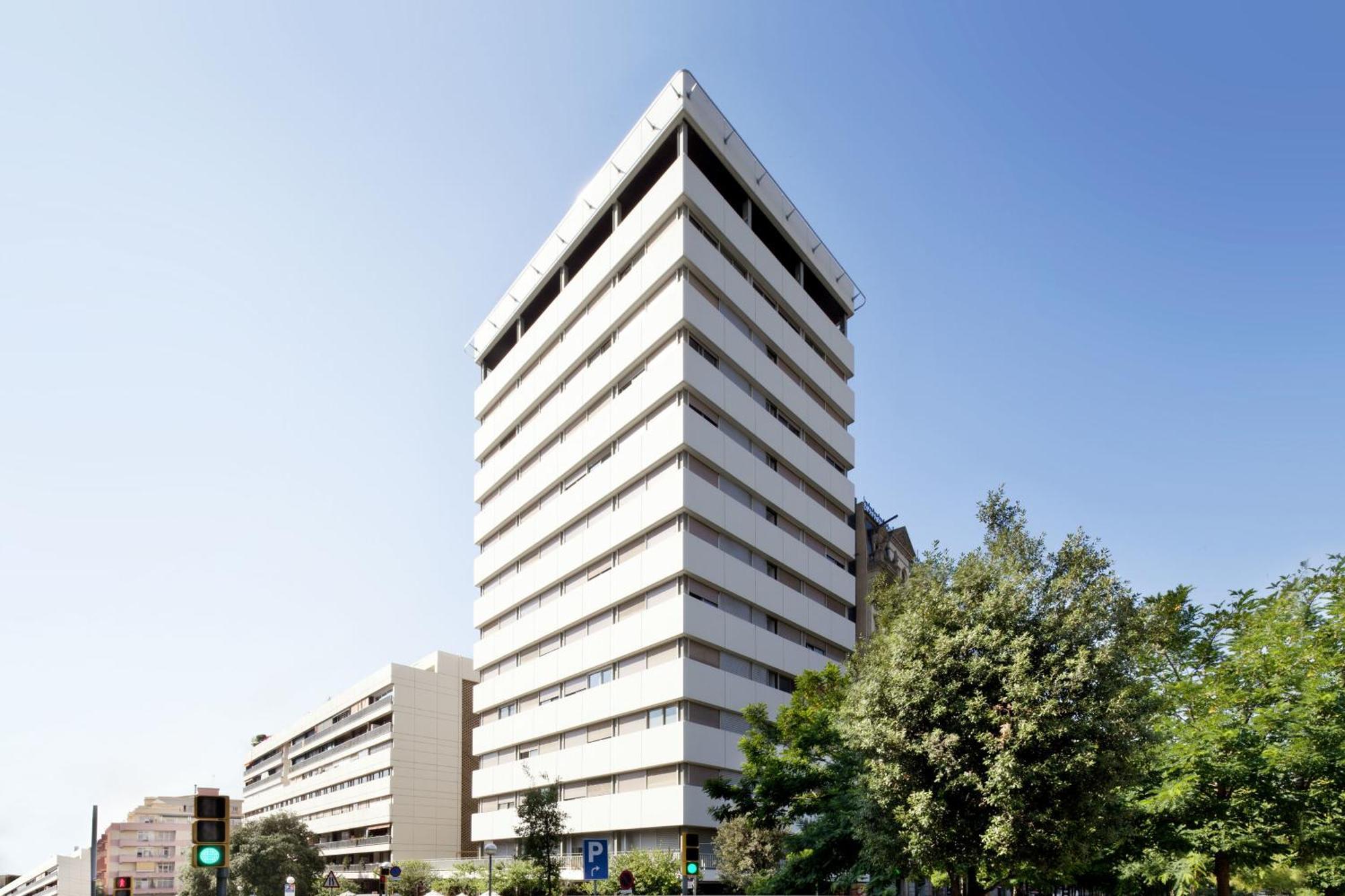 Residencia Universitaria Resa Lesseps Barcelone Extérieur photo